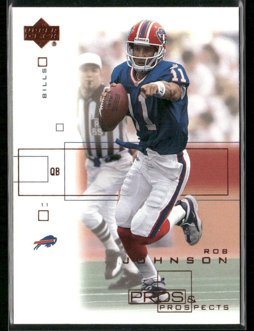 Rob Johnson 2001 Upper Deck Pros & Prospects #10 Buffalo Bills