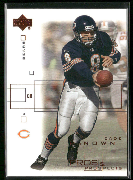 Cade McNown 2001 Upper Deck Pros & Prospects #15 Chicago Bears