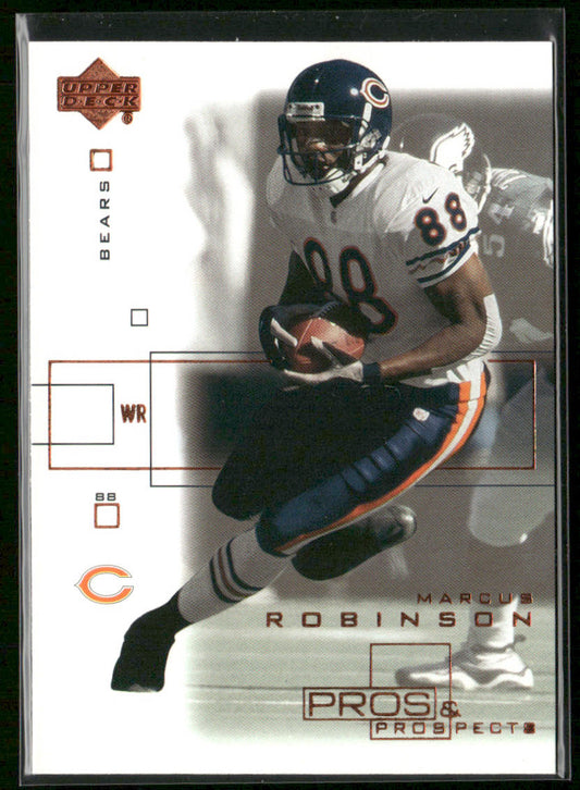 Marcus Robinson 2001 Upper Deck Pros & Prospects #17 Chicago Bears