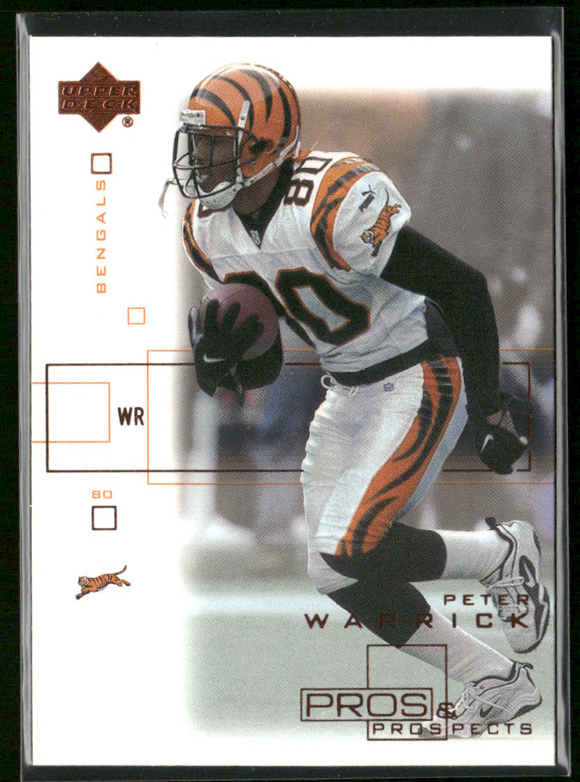 Peter Warrick 2001 Upper Deck Pros & Prospects #19 Cincinnati Bengals