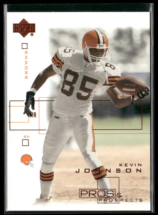 Kevin Johnson 2001 Upper Deck Pros & Prospects #22 Cleveland Browns