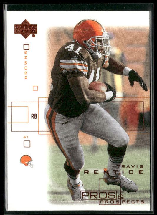 Travis Prentice 2001 Upper Deck Pros & Prospects #23 Cleveland Browns