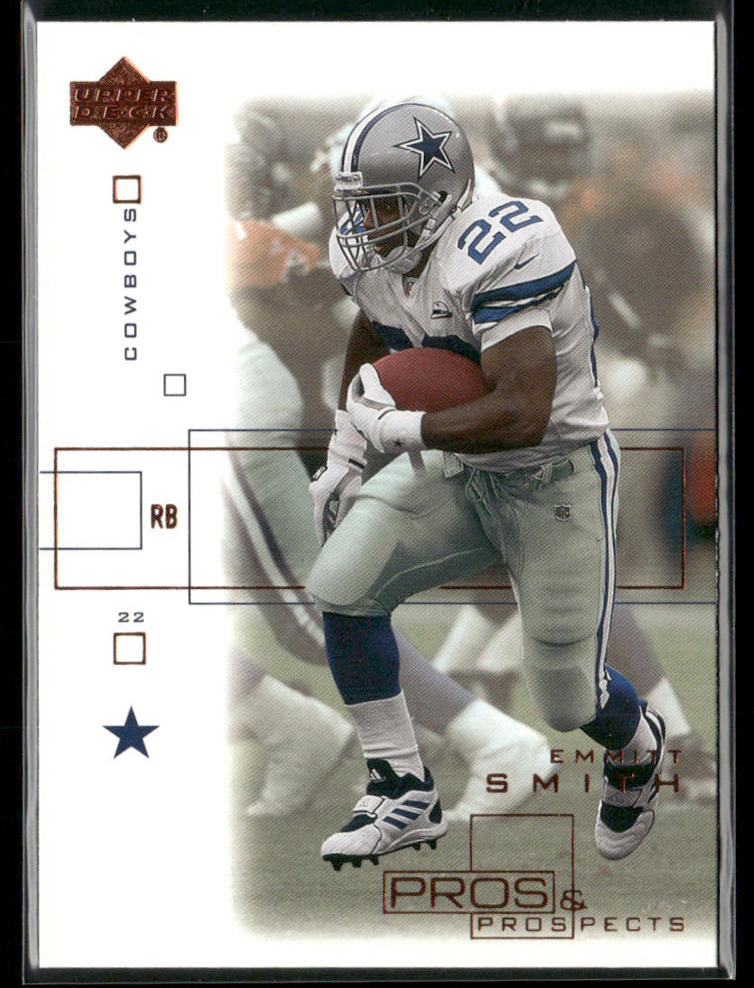 Emmitt Smith 2001 Upper Deck Pros & Prospects #25 Dallas Cowboys