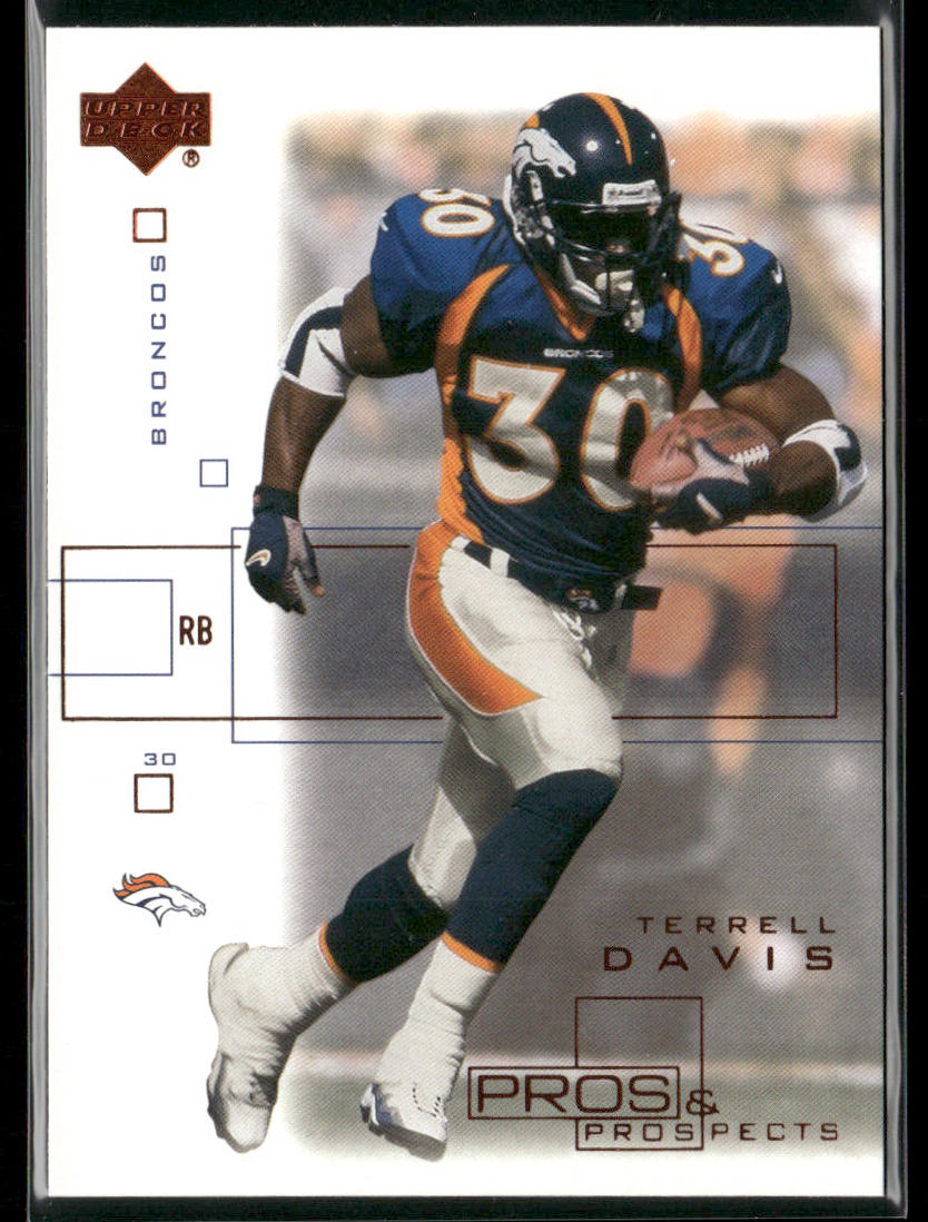 Terrell Davis 2001 Upper Deck Pros & Prospects #26 Denver Broncos