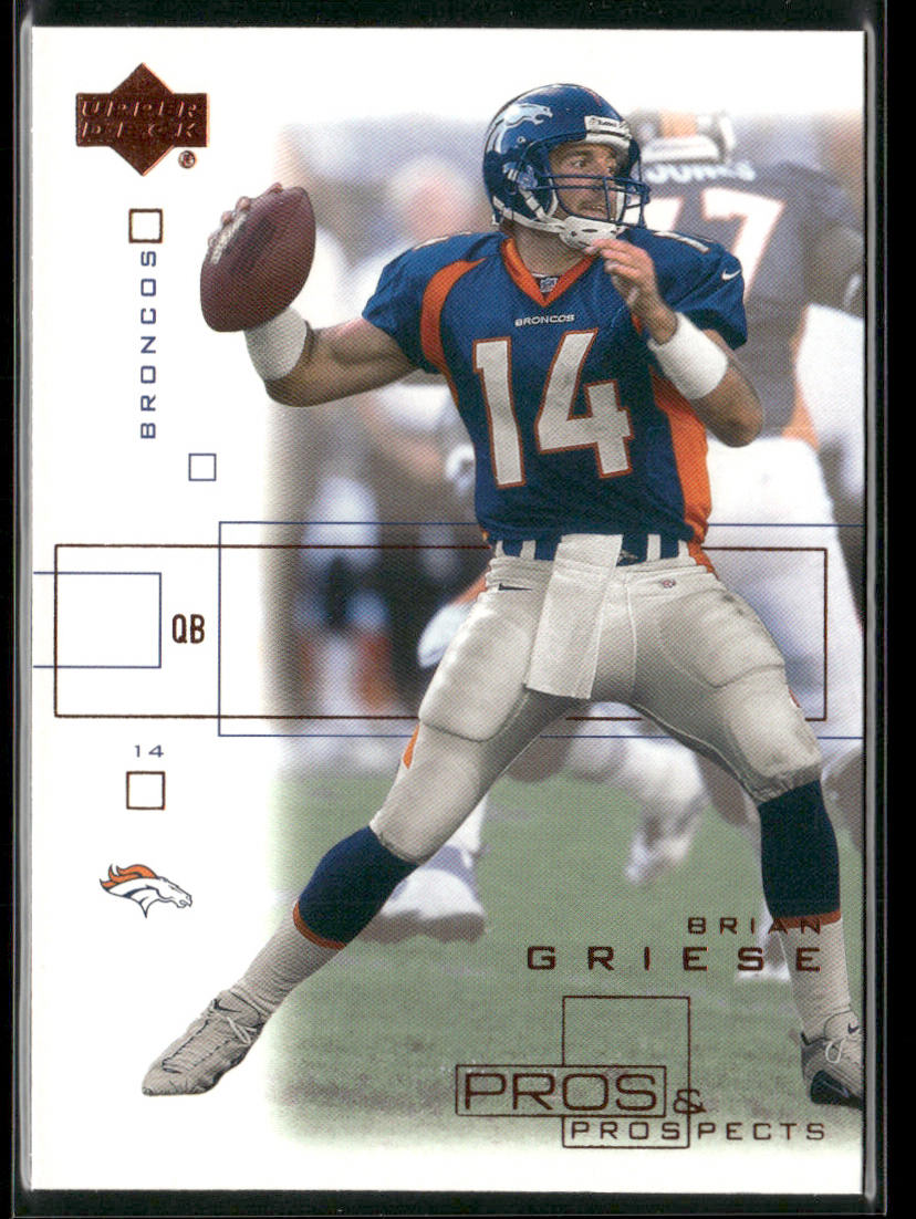 Brian Griese 2001 Upper Deck Pros & Prospects #28 Denver Broncos