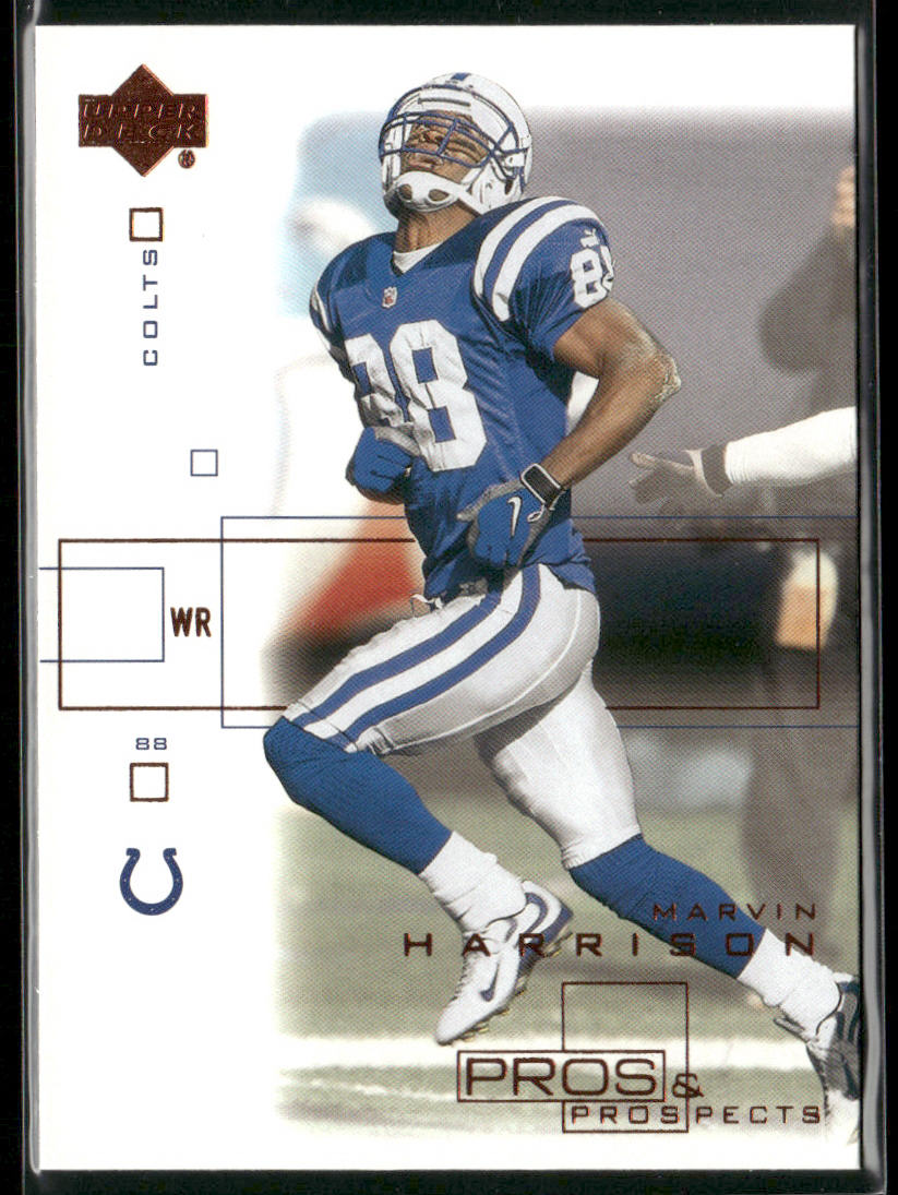 Marvin Harrison 2001 Upper Deck Pros & Prospects #38 Indianapolis Colts