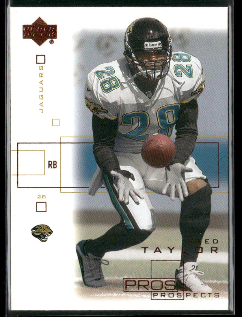 Fred Taylor 2001 Upper Deck Pros & Prospects #40 Jacksonville Jaguars