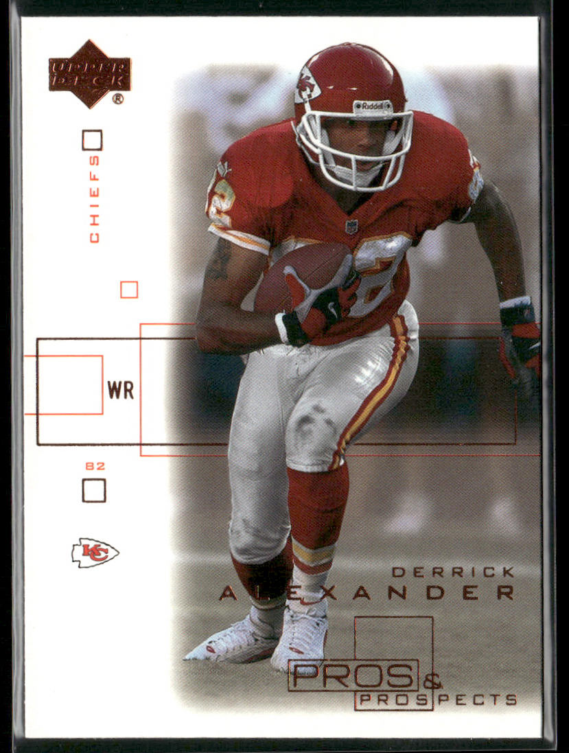 Derrick Alexander 2001 Upper Deck Pros & Prospects #44 Kansas City Chiefs