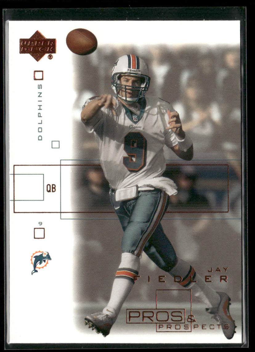 Jay Fiedler 2001 Upper Deck Pros & Prospects #47 Miami Dolphins