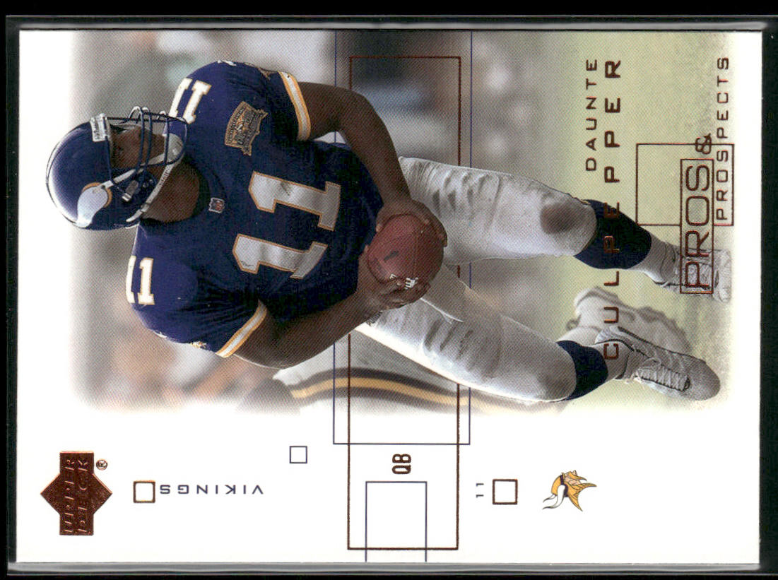 Daunte Culpepper 2001 Upper Deck Pros & Prospects #51 Minnesota Vikings