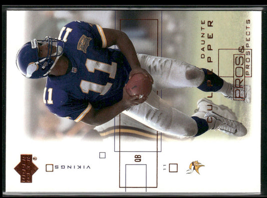 Daunte Culpepper 2001 Upper Deck Pros & Prospects #51 Minnesota Vikings
