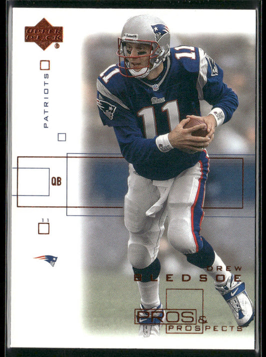 Drew Bledsoe 2001 Upper Deck Pros & Prospects #52 New England Patriots