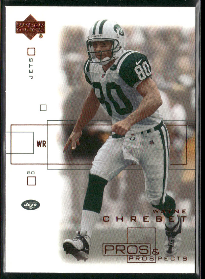 Wayne Chrebet 2001 Upper Deck Pros & Prospects #63 New York Jets