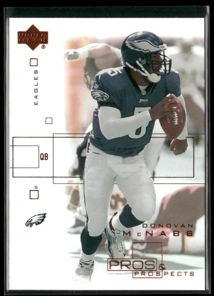 Donovan McNabb 2001 Upper Deck Pros & Prospects #69 Philadelphia Eagles