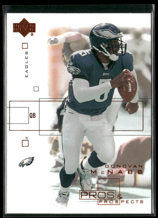 Donovan McNabb 2001 Upper Deck Pros & Prospects #69 Philadelphia Eagles