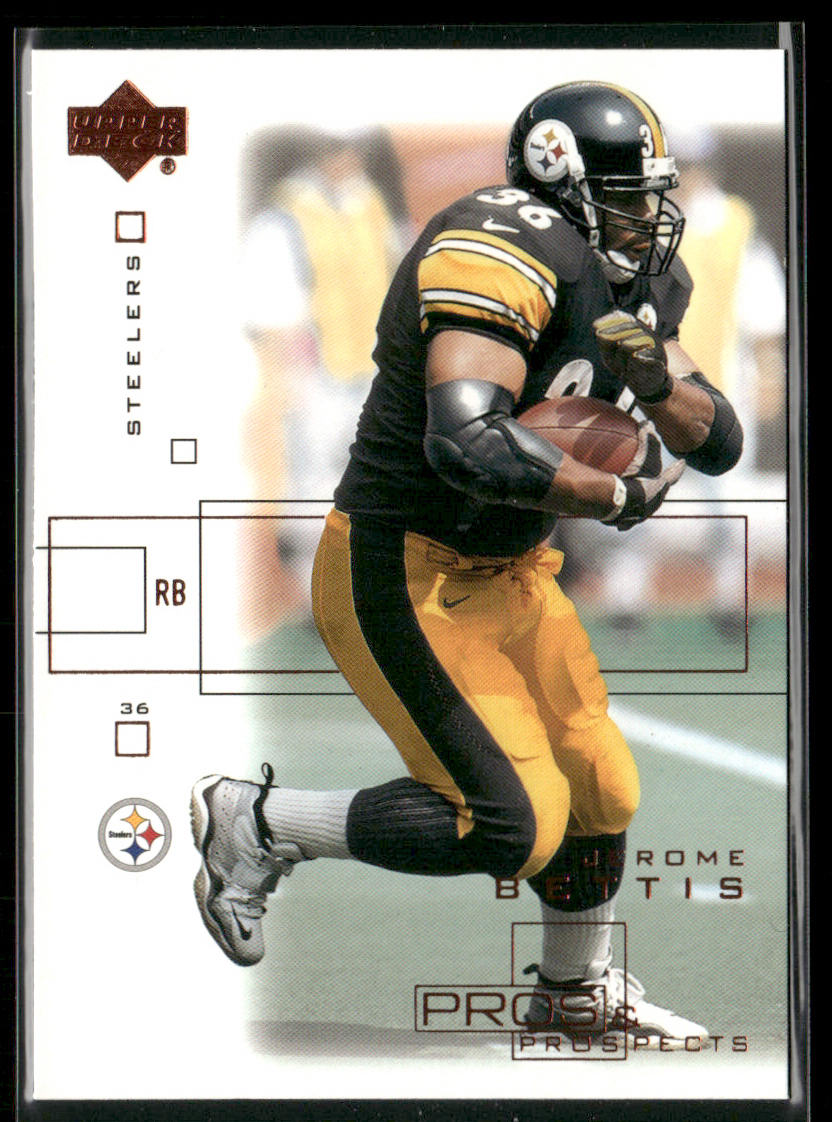 Jerome Bettis 2001 Upper Deck Pros & Prospects #71 Pittsburgh Steelers