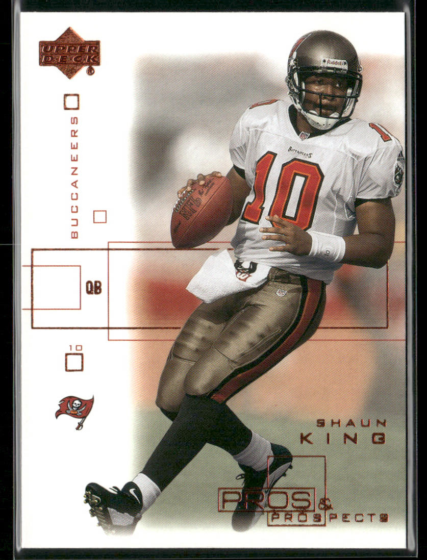Shaun King 2001 Upper Deck Pros & Prospects #84 Tampa Bay Buccaneers