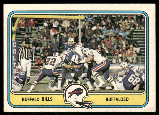 Buffaloed 1981 Fleer Team Action #6 Buffalo Bills