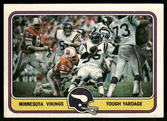 Tough Yardage 1981 Fleer Team Action #29 Minnesota Vikings