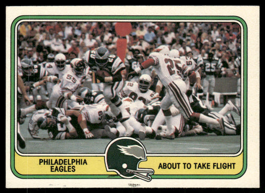 About to Take Flight 1981 Fleer Team Action #41 Philadelphia Eagles