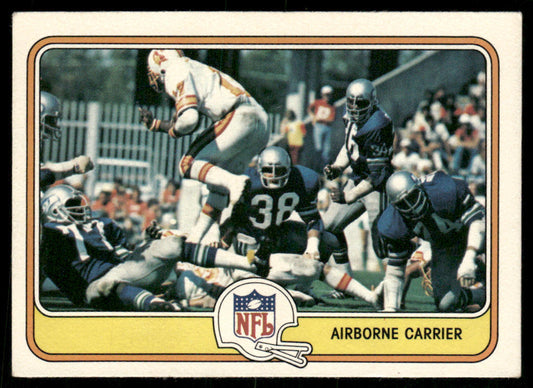 Airborne Carrier 1981 Fleer Team Action #74 Tampa Bay Buccaneers