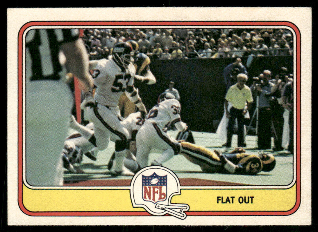 Flat Out 1981 Fleer Team Action #78 New York Giants