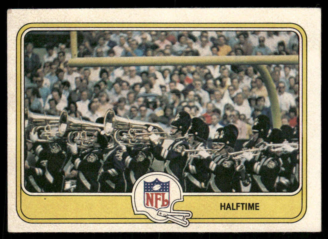 Halftime 1981 Fleer Team Action #79 Washington Redskins