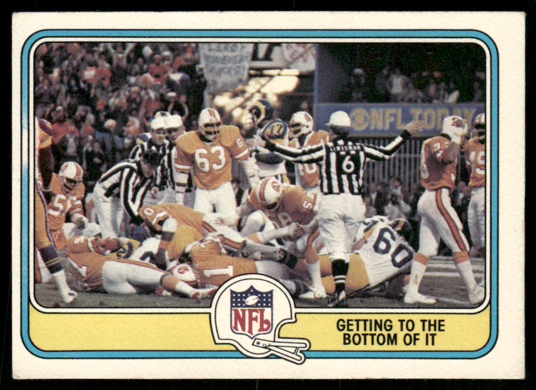 Getting to the Bottom of It 1981 Fleer Team Action #81 Tampa Bay Buccaneers