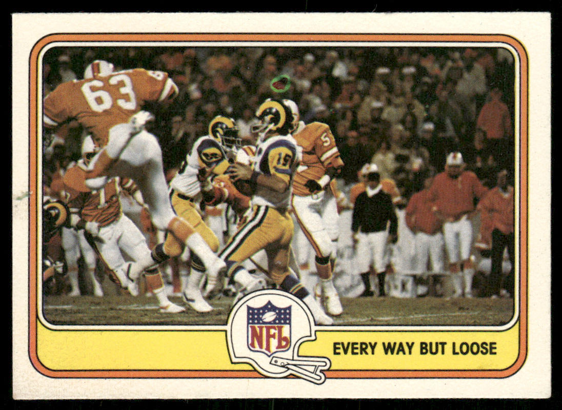 Every Way But Loose 1981 Fleer Team Action #87 New York Giants
