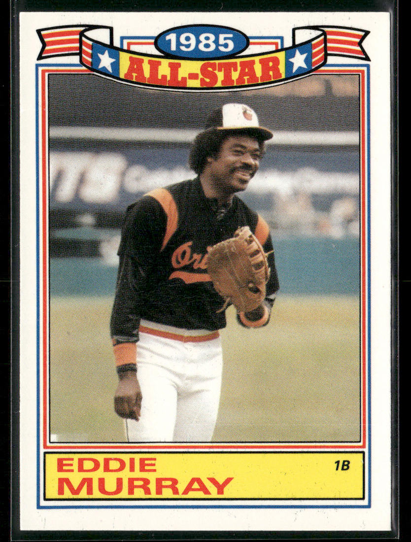 Eddie Murray 1986 Topps Glossy All-Stars #2b Baltimore Orioles