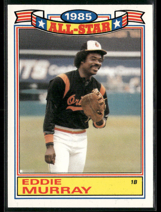 Eddie Murray 1986 Topps Glossy All-Stars #2b Baltimore Orioles