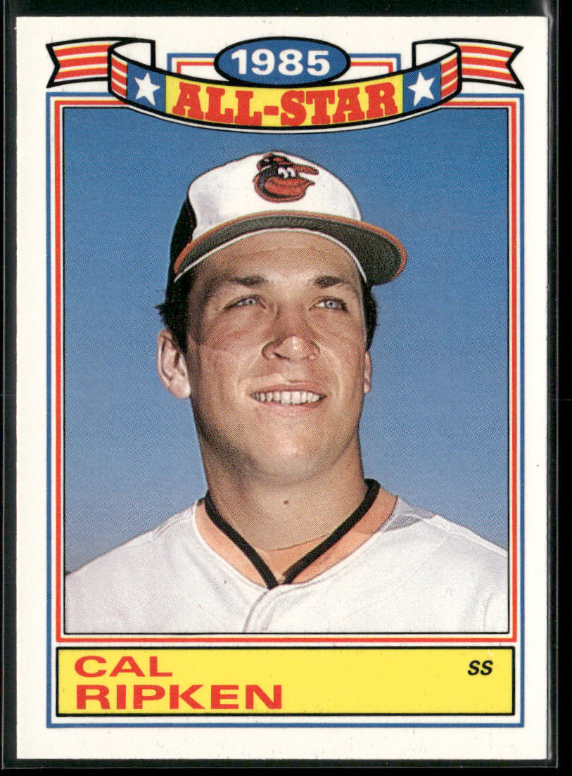 Cal Ripken 1986 Topps Glossy All-Stars #5 Baltimore Orioles