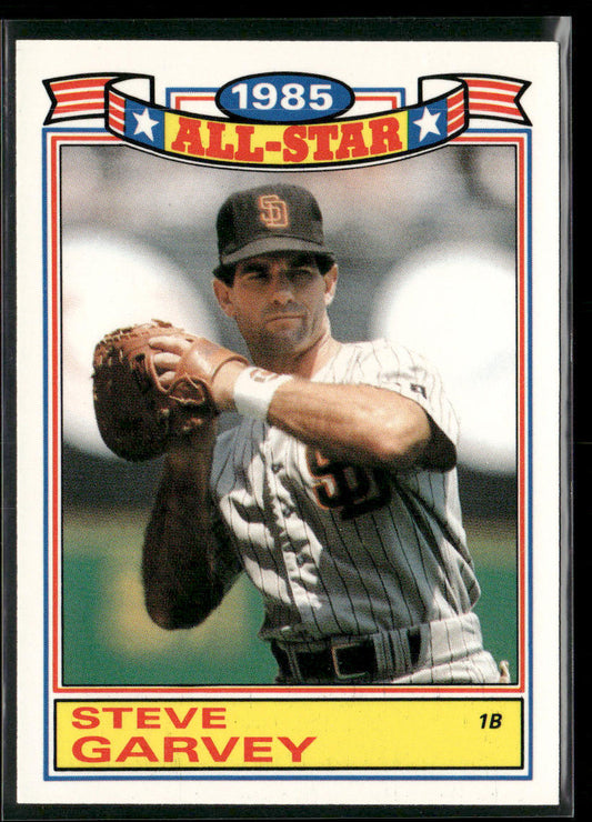 Steve Garvey 1986 Topps Glossy All-Stars #13 San Diego Padres
