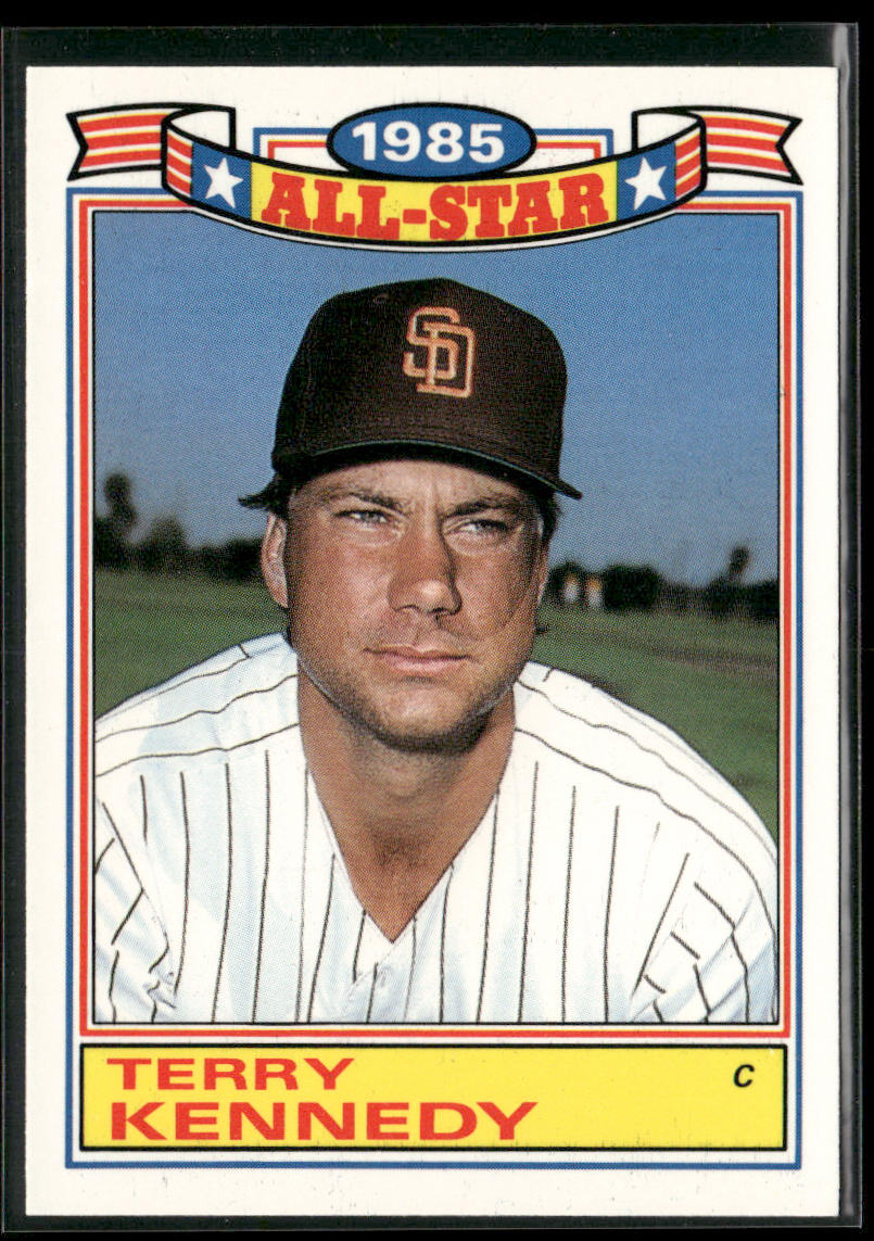 Terry Kennedy 1986 Topps Glossy All-Stars #20 San Diego Padres