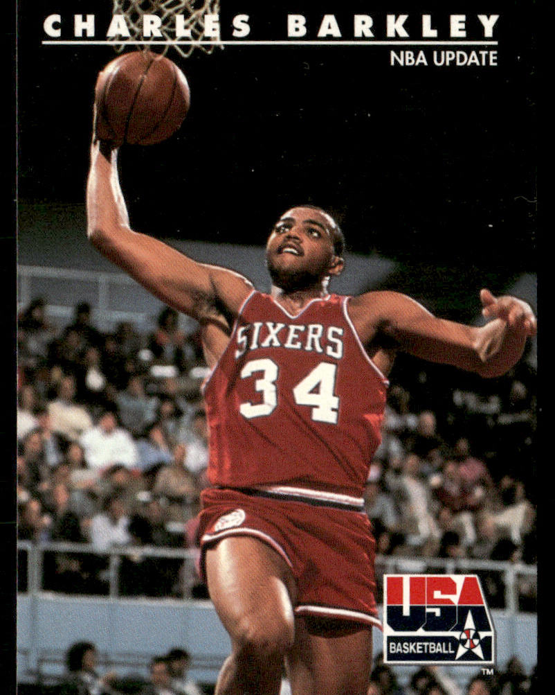 Charles Barkley 1992 SkyBox USA #1 USA