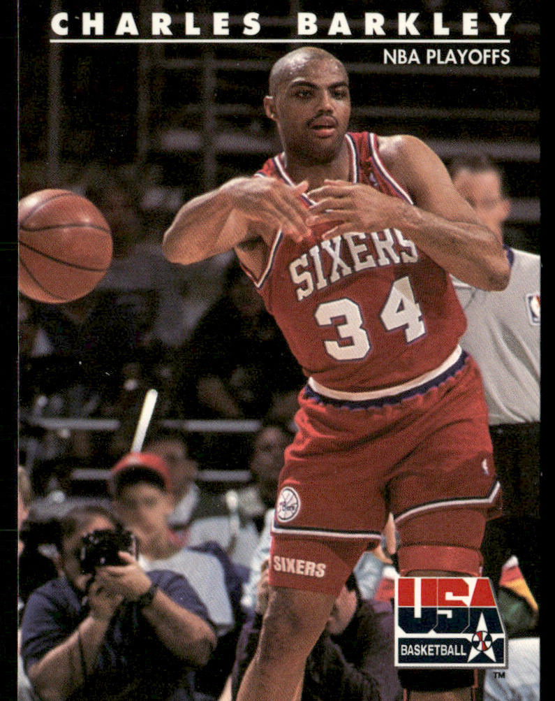 Charles Barkley 1992 SkyBox USA #6 USA