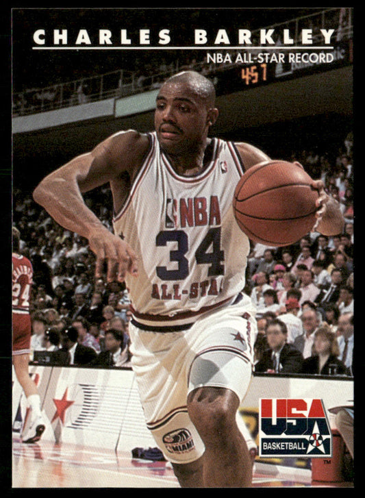 Charles Barkley 1992 SkyBox USA #7 USA