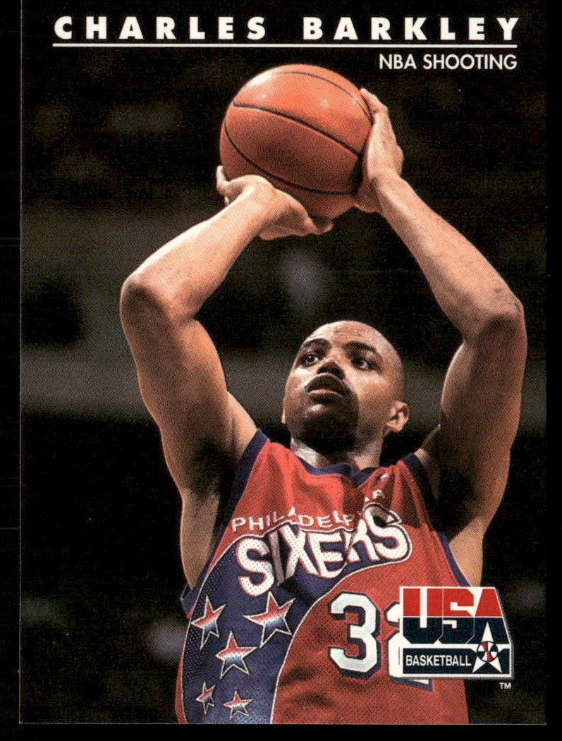 Charles Barkley 1992 SkyBox USA #8 USA