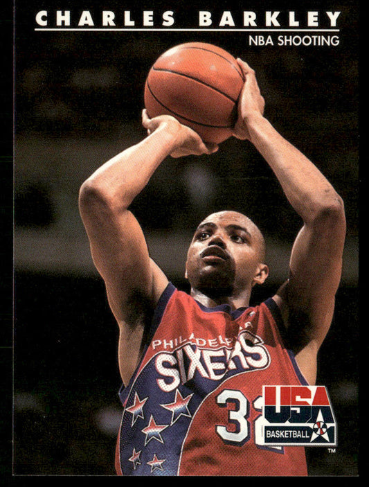 Charles Barkley 1992 SkyBox USA #8 USA