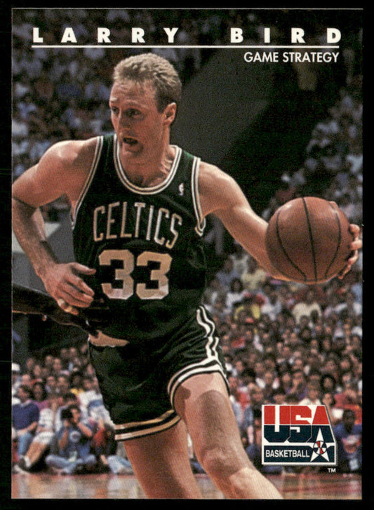 Larry Bird 1992 SkyBox USA #12 USA