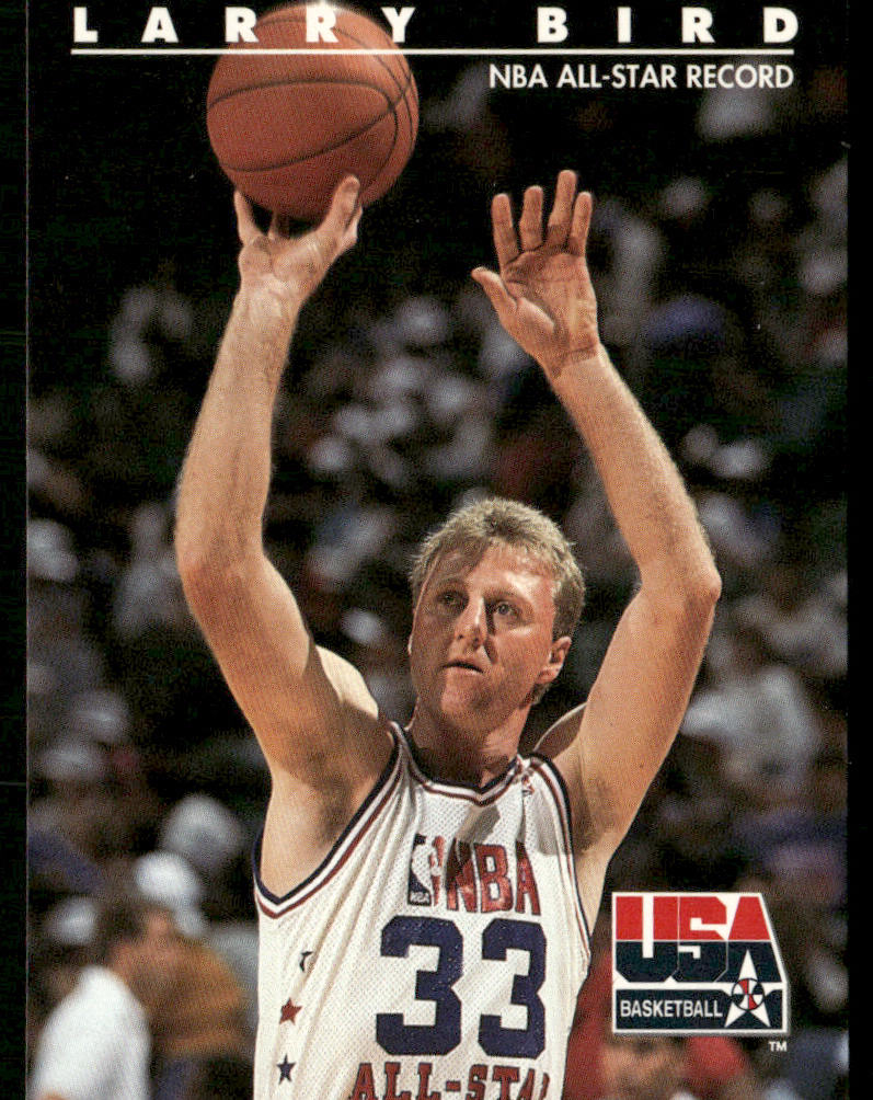 Larry Bird 1992 SkyBox USA #16 USA