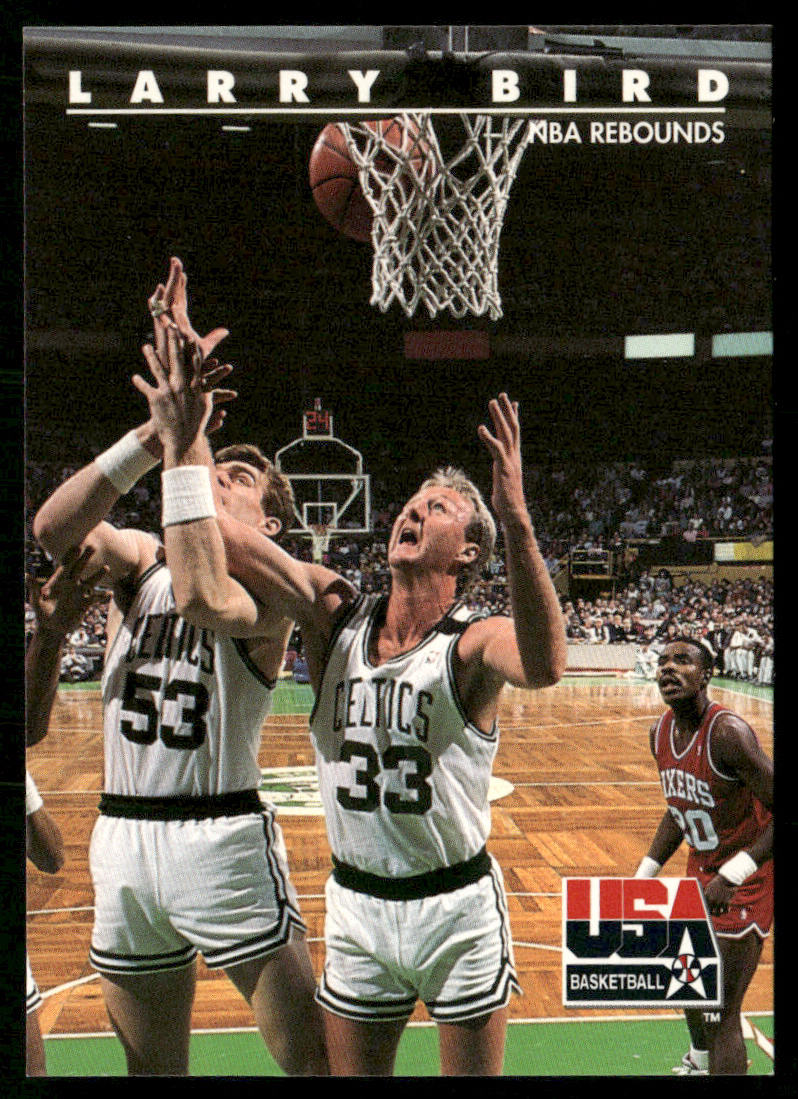 Larry Bird 1992 SkyBox USA #18 USA