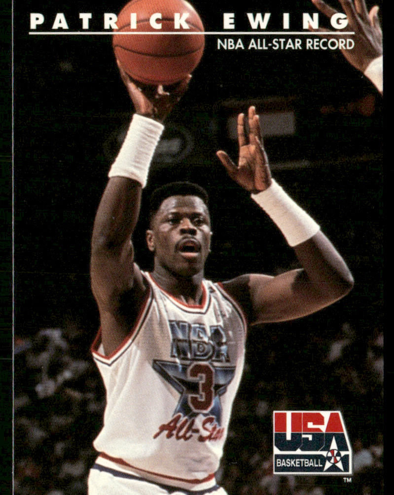 Patrick Ewing 1992 SkyBox USA #25 USA