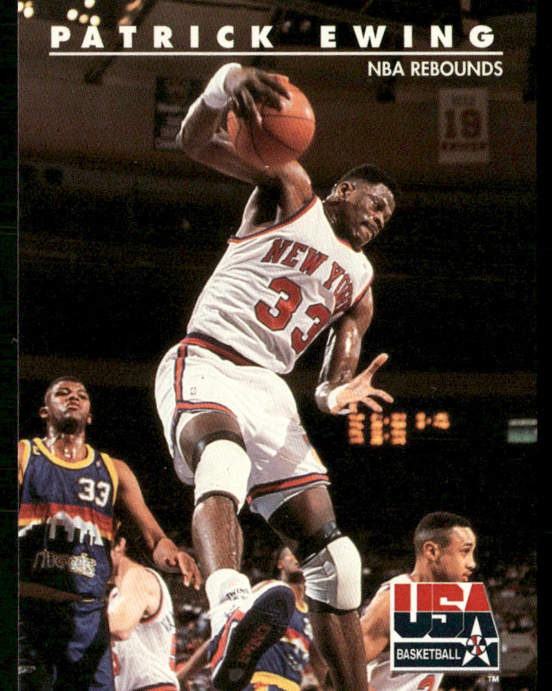 Patrick Ewing 1992 SkyBox USA #27 USA