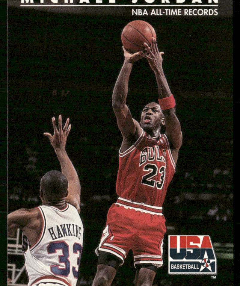 Michael Jordan 1992 SkyBox USA #45 USA