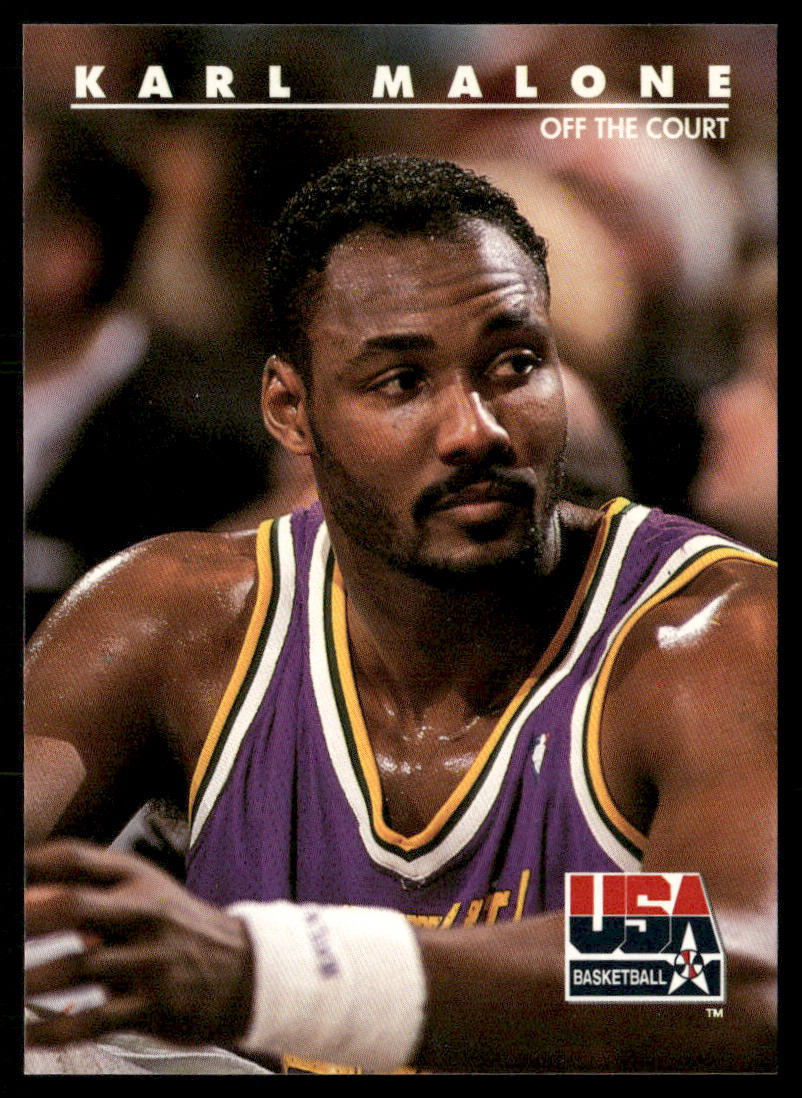 Karl Malone 1992 SkyBox USA #50 USA