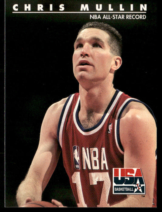 Chris Mullin 1992 SkyBox USA #61 USA