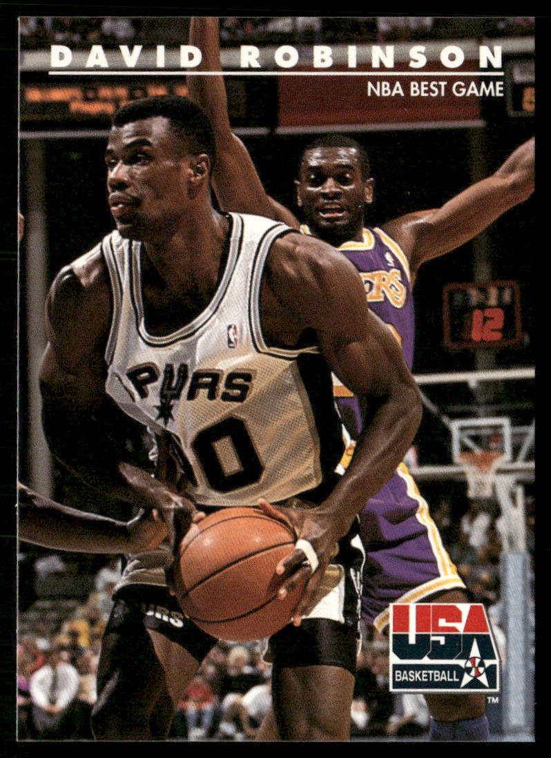 David Robinson 1992 SkyBox USA #76 USA