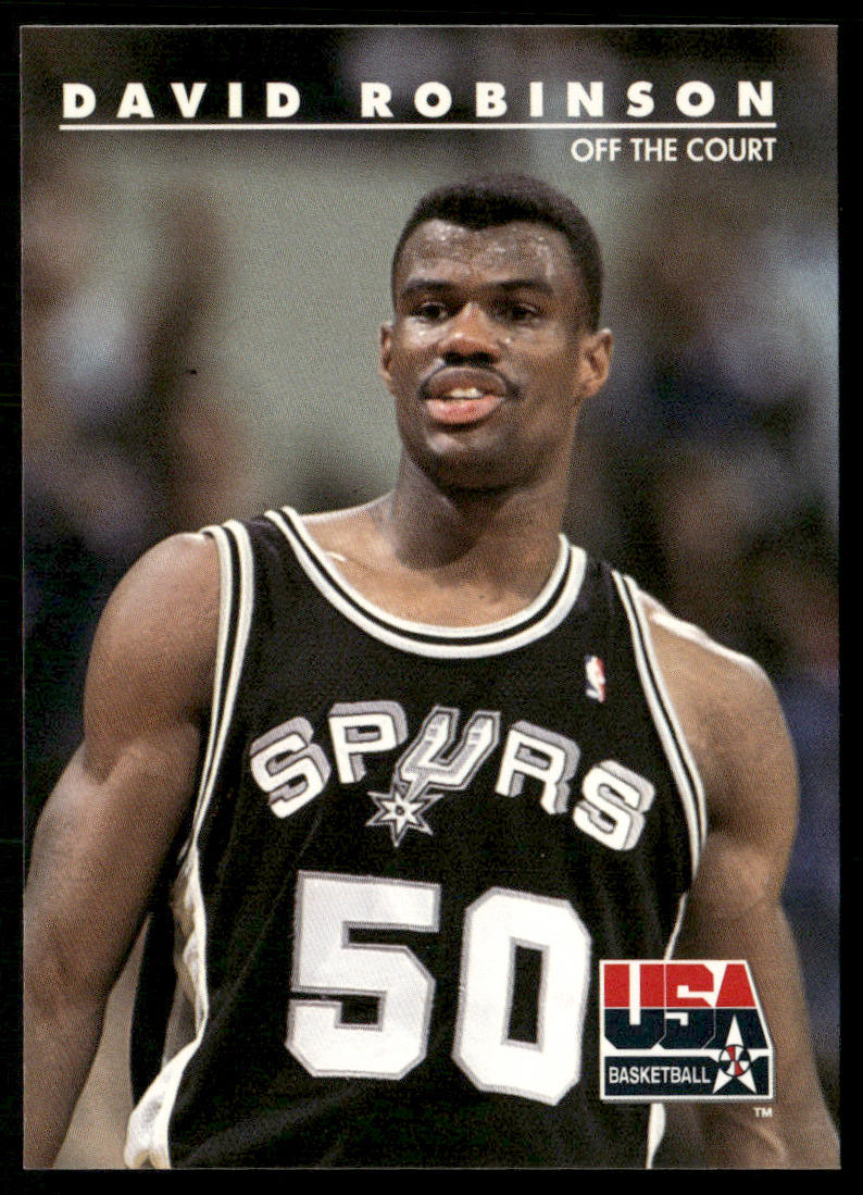 David Robinson 1992 SkyBox USA #77 USA