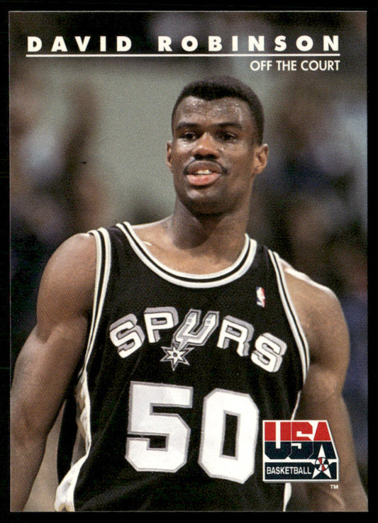 David Robinson 1992 SkyBox USA #77 USA